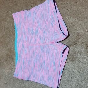 Ivivva by Lululemon striped stretchy shorts